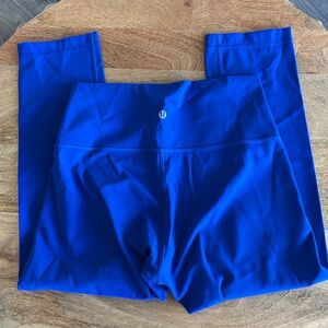 Lululemon Blue Poolside High-Rise Leggings Size 8